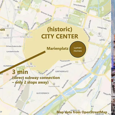 Lägenhet Lumen Homes - Altstadt-residenz, Direkt Im Zentrum, Geraeumiges Mit 5 Zimmern, Kueche